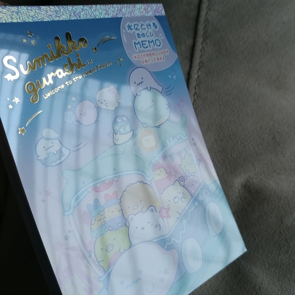 San-X Sumikko Gurashi Welcome to the Night Park medium memo pad - Pink - Picture 2 of 8